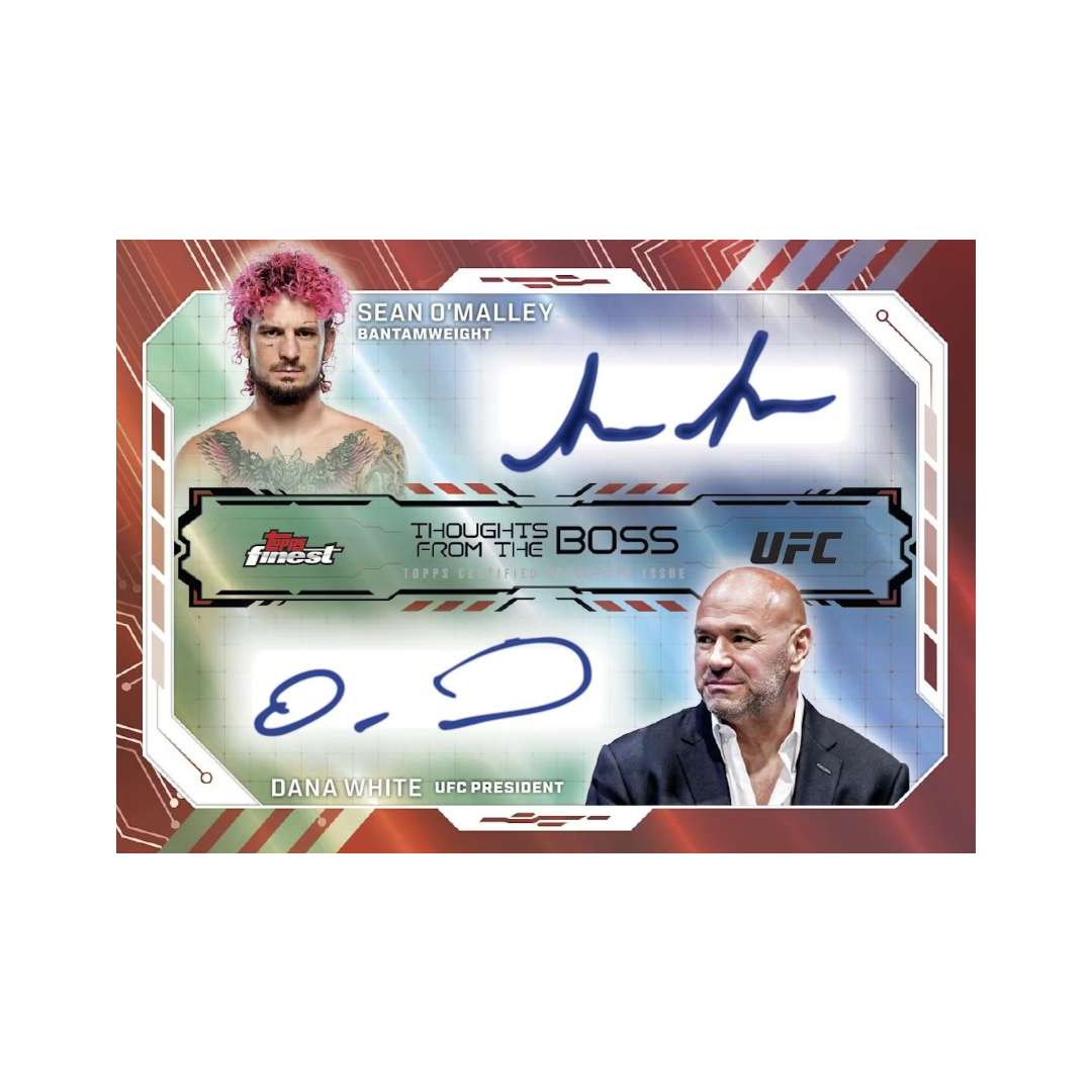 2025 Topps Finest UFC Hobby Box