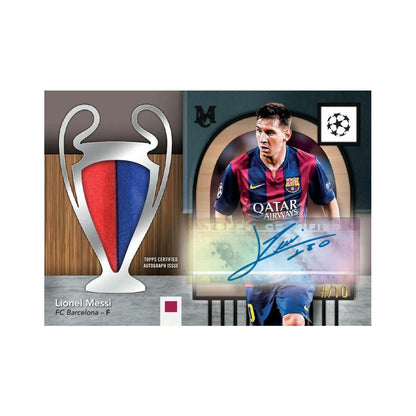 2024-25 Topps UEFA Club Competitions Museum Collection Soccer Hobby Box