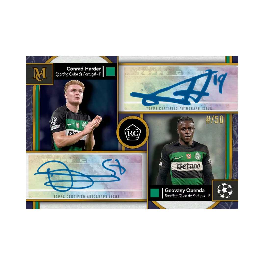 2024-25 Topps UEFA Club Competitions Museum Collection Soccer Hobby Box