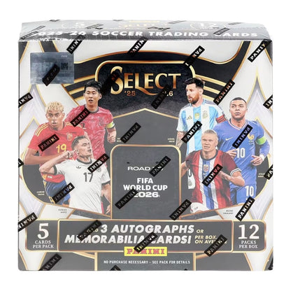 2025-26 Panini Select Road to FIFA World Cup Soccer Hobby Box