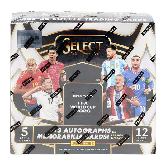 2025-26 Panini Select Road to FIFA World Cup Soccer Hobby Box