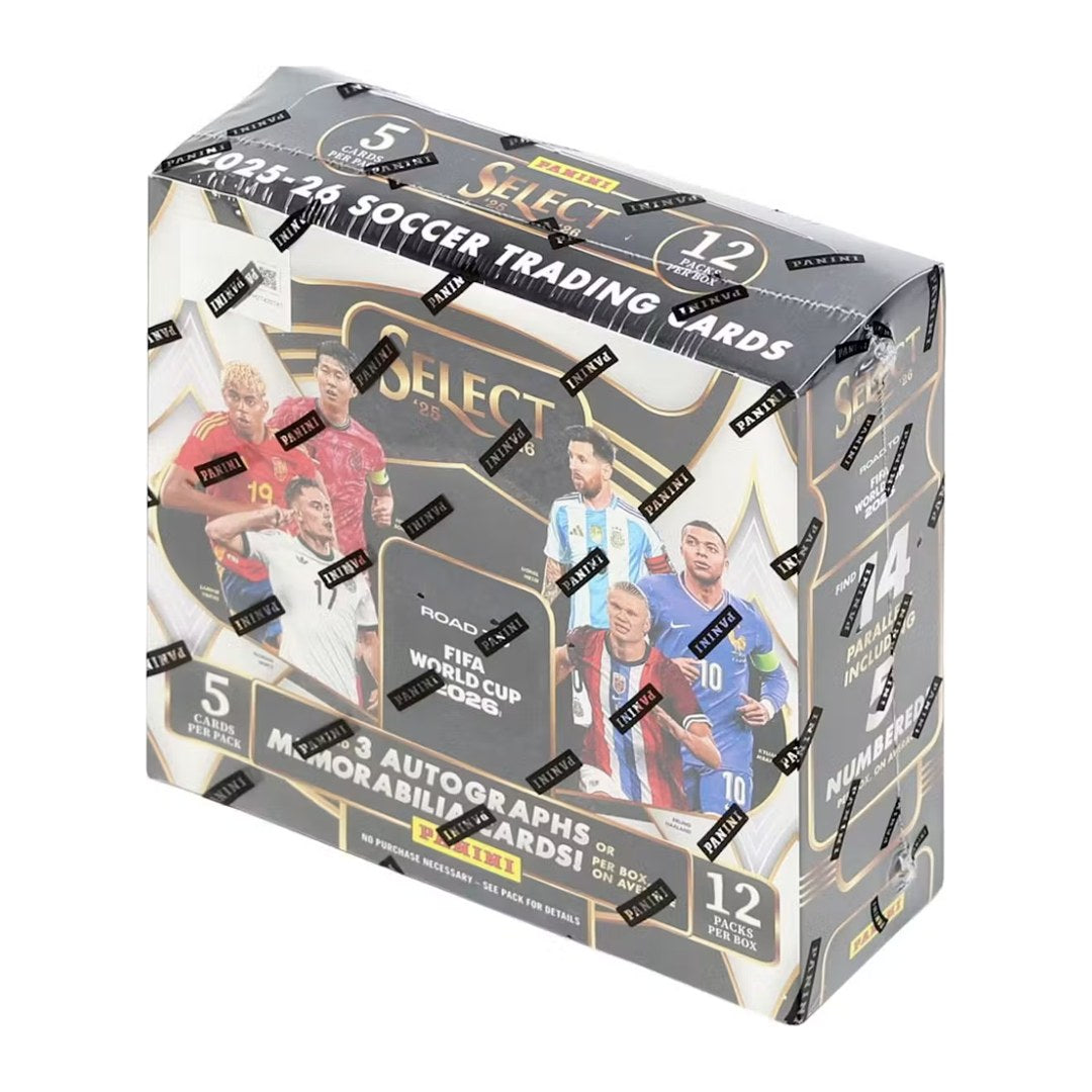2025-26 Panini Select Road to FIFA World Cup Soccer Hobby Box