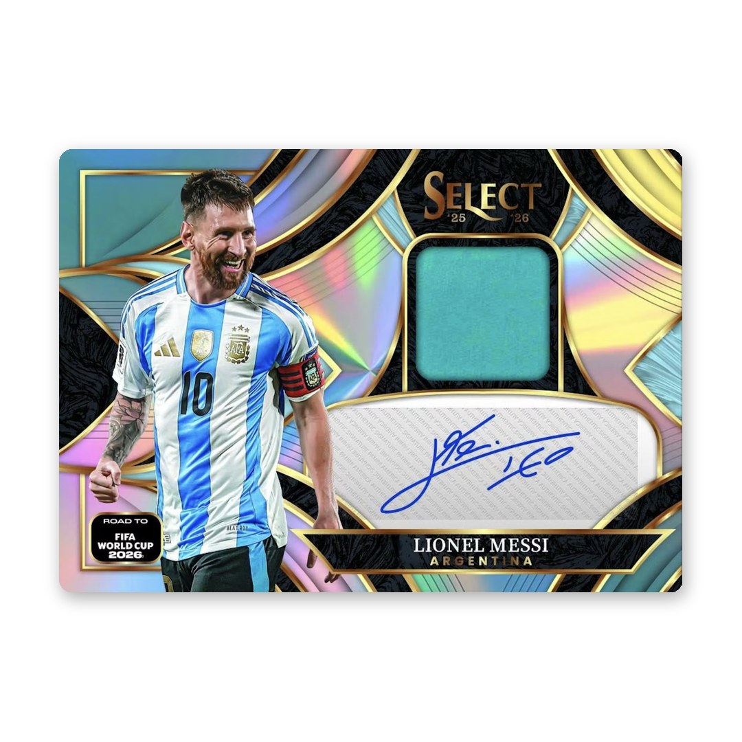 2025-26 Panini Select Road to FIFA World Cup Soccer Hobby Box