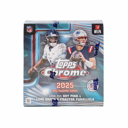 2025 Topps Chrome NFL Football Mega Box