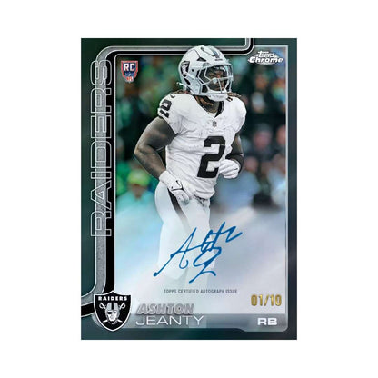 2025 Topps Chrome NFL Football Mega Box