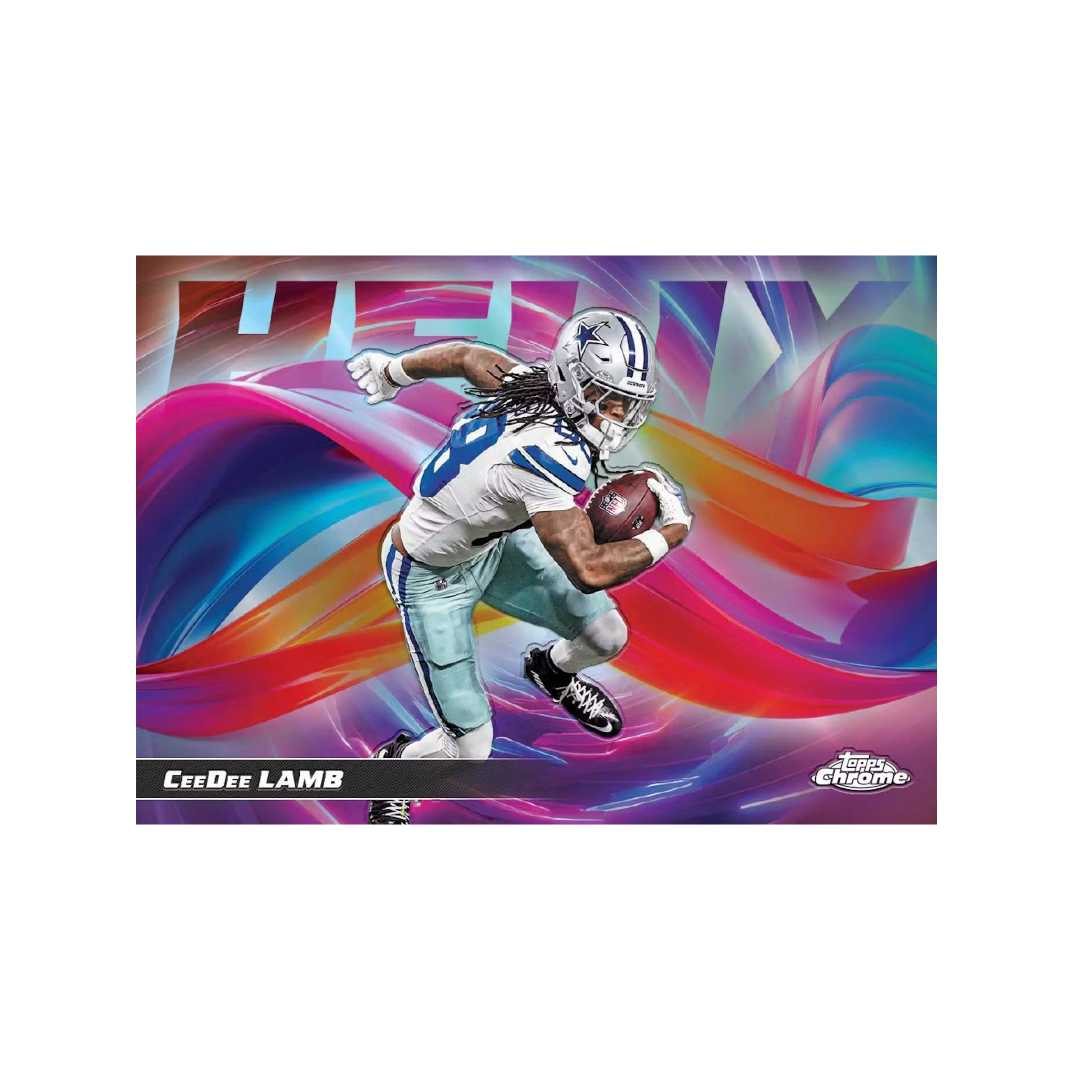 2025 Topps Chrome NFL Football Mega Box