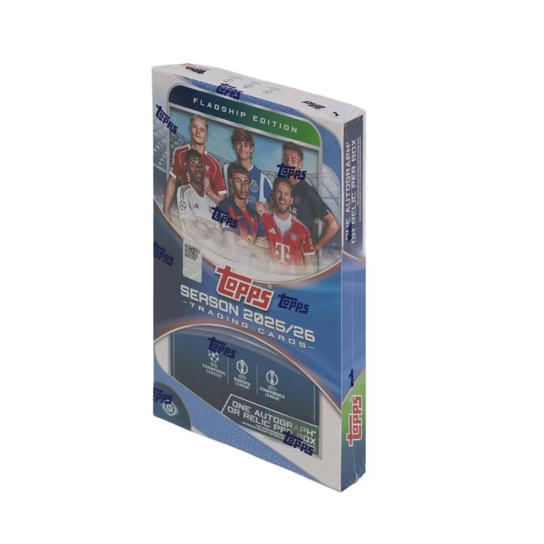2025-26 Topps UEFA Club Competitions Soccer Hobby Box
