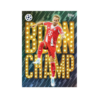 2025-26 Topps UEFA Club Competitions Soccer Hobby Box