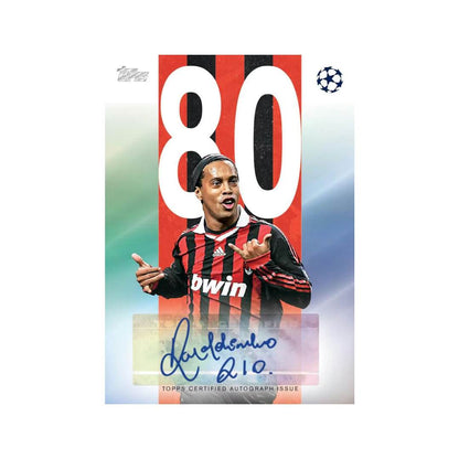 2025-26 Topps UEFA Club Competitions Soccer Hobby Box