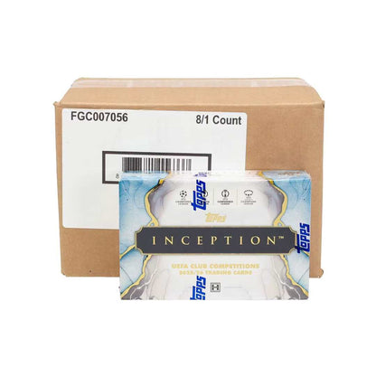 2025-26 Topps Inception UEFA Club Competitions Soccer Hobby Case