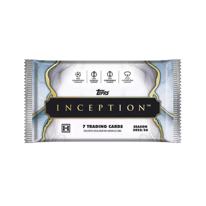 2025-26 Topps Inception UEFA Club Competitions Soccer Hobby Box