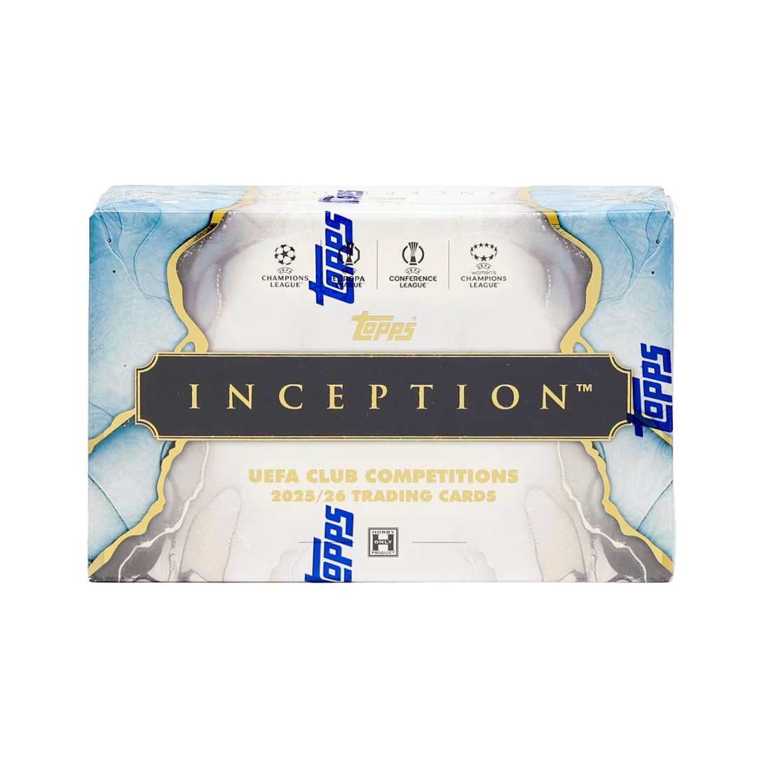 2025-26 Topps Inception UEFA Club Competitions Soccer Hobby Box