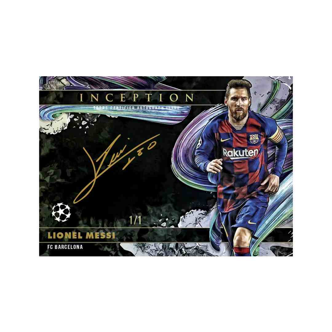 2025-26 Topps Inception UEFA Club Competitions Soccer Hobby Box