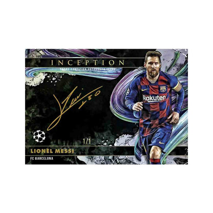 2025-26 Topps Inception UEFA Club Competitions Soccer Hobby Box
