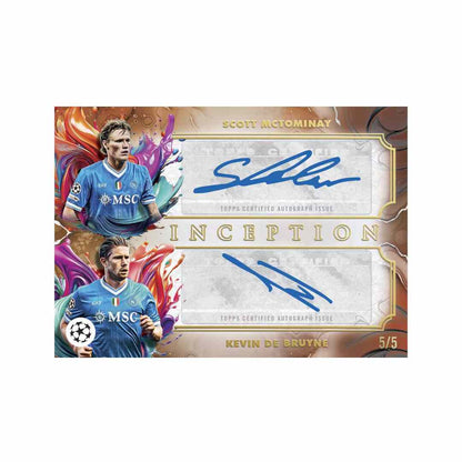 2025-26 Topps Inception UEFA Club Competitions Soccer Hobby Box