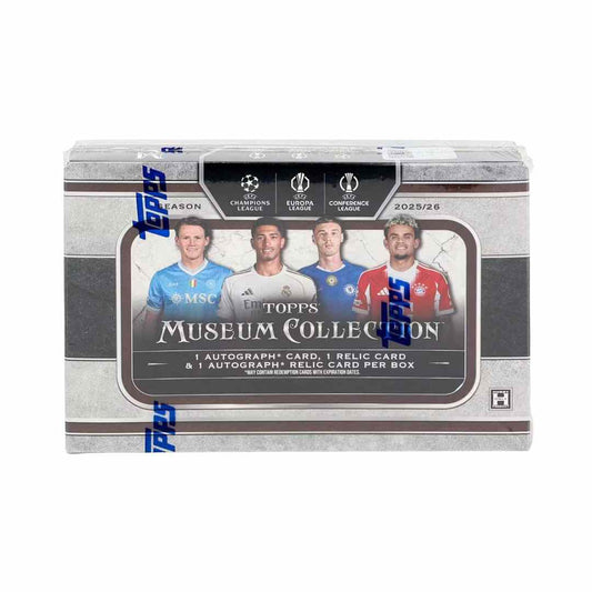 2025-26 Topps UEFA Club Competitions Museum Collection Soccer Hobby (Pre-order)