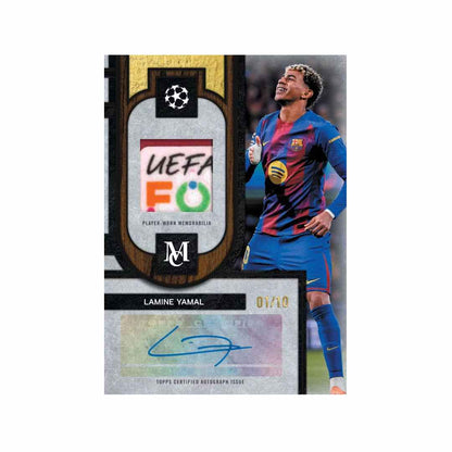 2025-26 Topps UEFA Club Competitions Museum Collection Soccer Hobby (Pre-order)