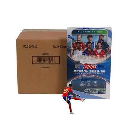 2025-26 Topps UEFA Club Competitions Soccer Hobby Case