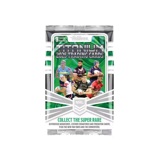 2025 NRL Traders Titanium HOBBY Box