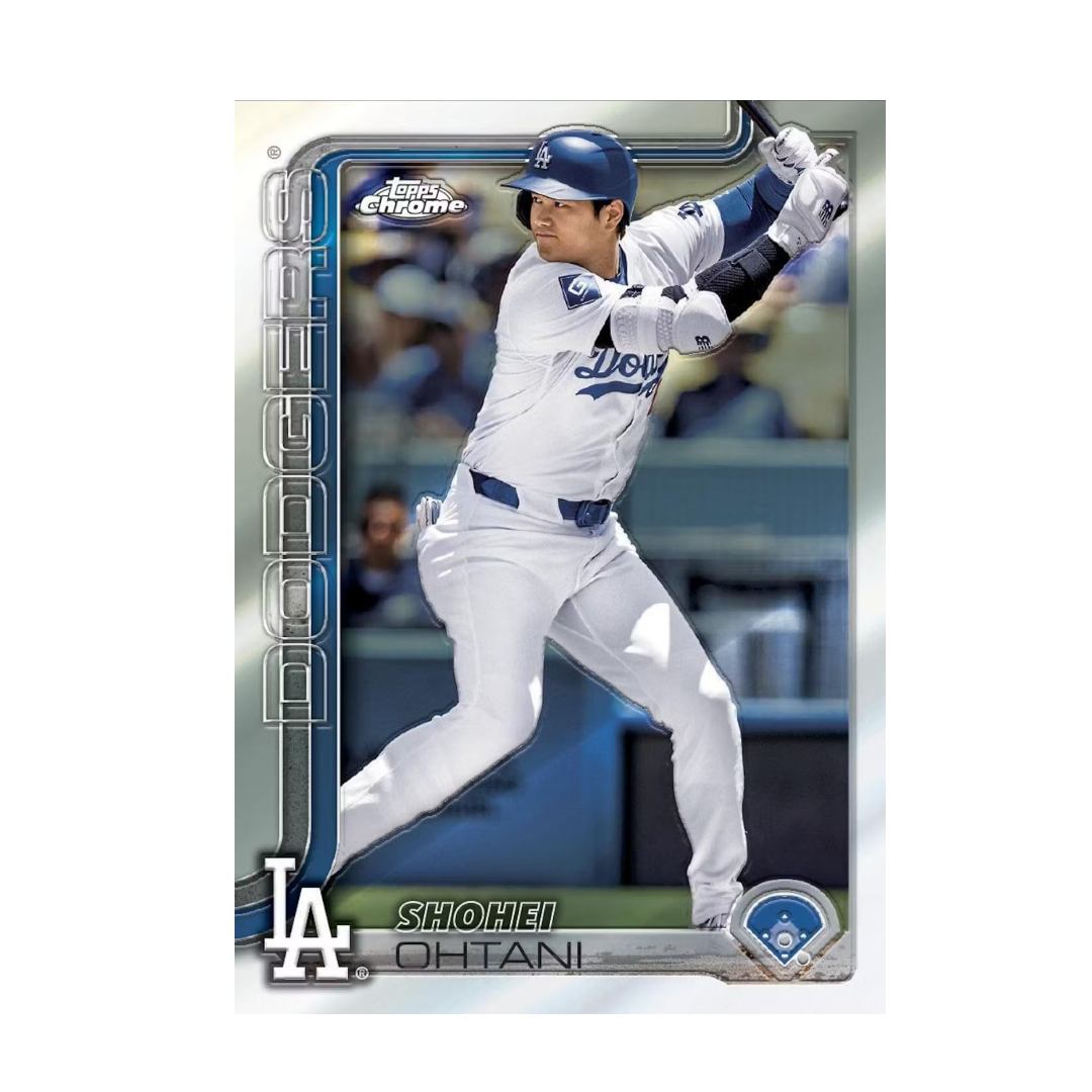 2025 Topps Chrome Baseball Hobby Box