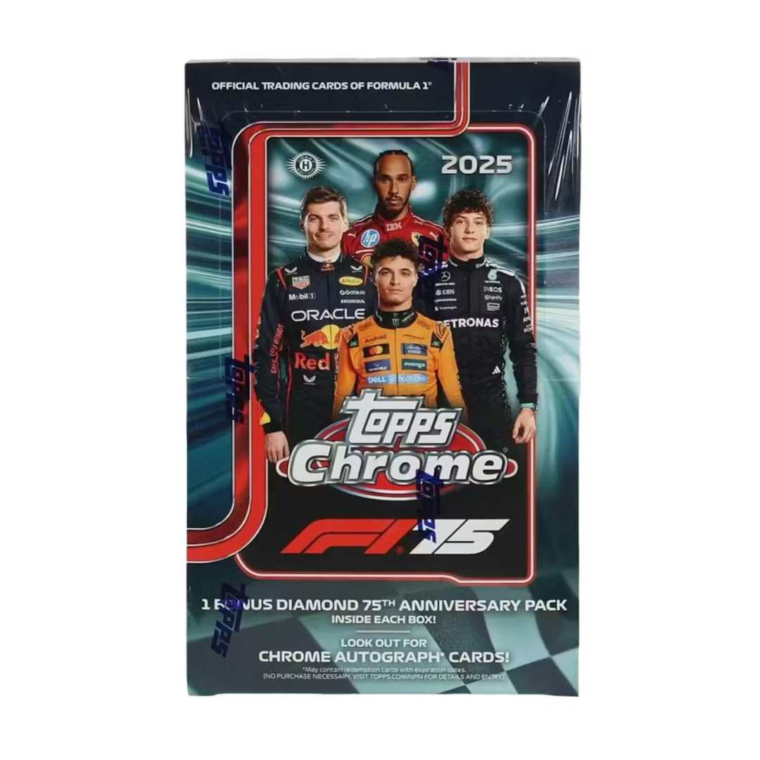 2025 Topps Chrome Formula-1 Hobby Box