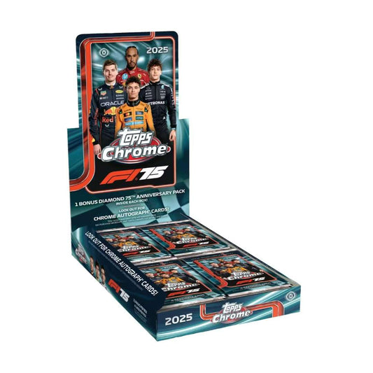 2025 Topps Chrome Formula-1 Hobby Box