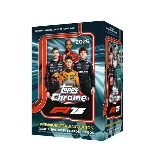 2025 Topps Chrome F1 Formula 1 6-Pack Blaster Box