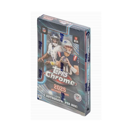 2025 Topps Chrome NFL Football Hobby Box