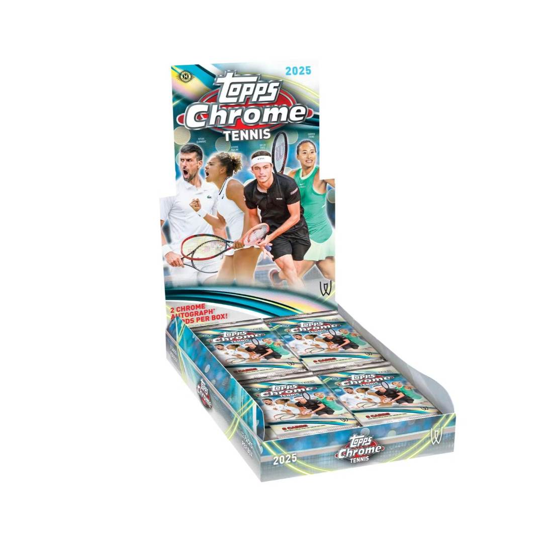 2025 Topps Chrome Tennis Hobby Box