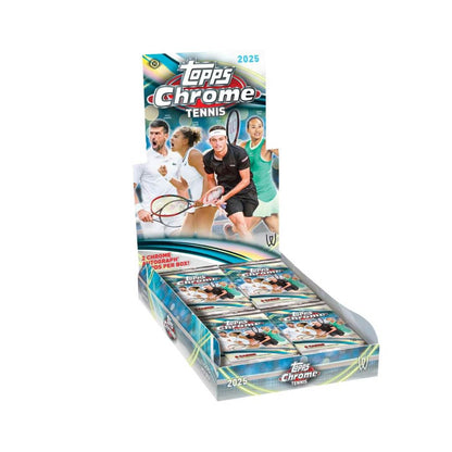 2025 Topps Chrome Tennis Hobby Box