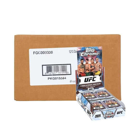 2025 Topps Chrome UFC HOBBY Case