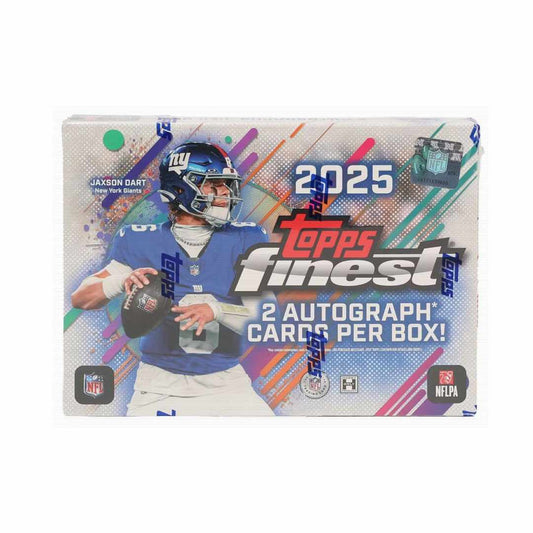 2025 Topps Finest NFL Football Hobby Box
