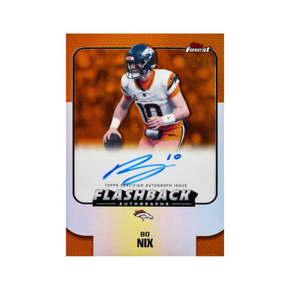 2025 Topps Finest NFL Football Hobby Box