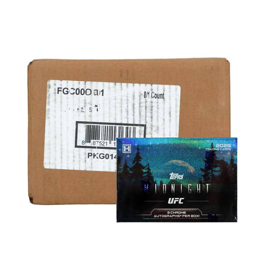 2025 Topps Midnight UFC HOBBY Case