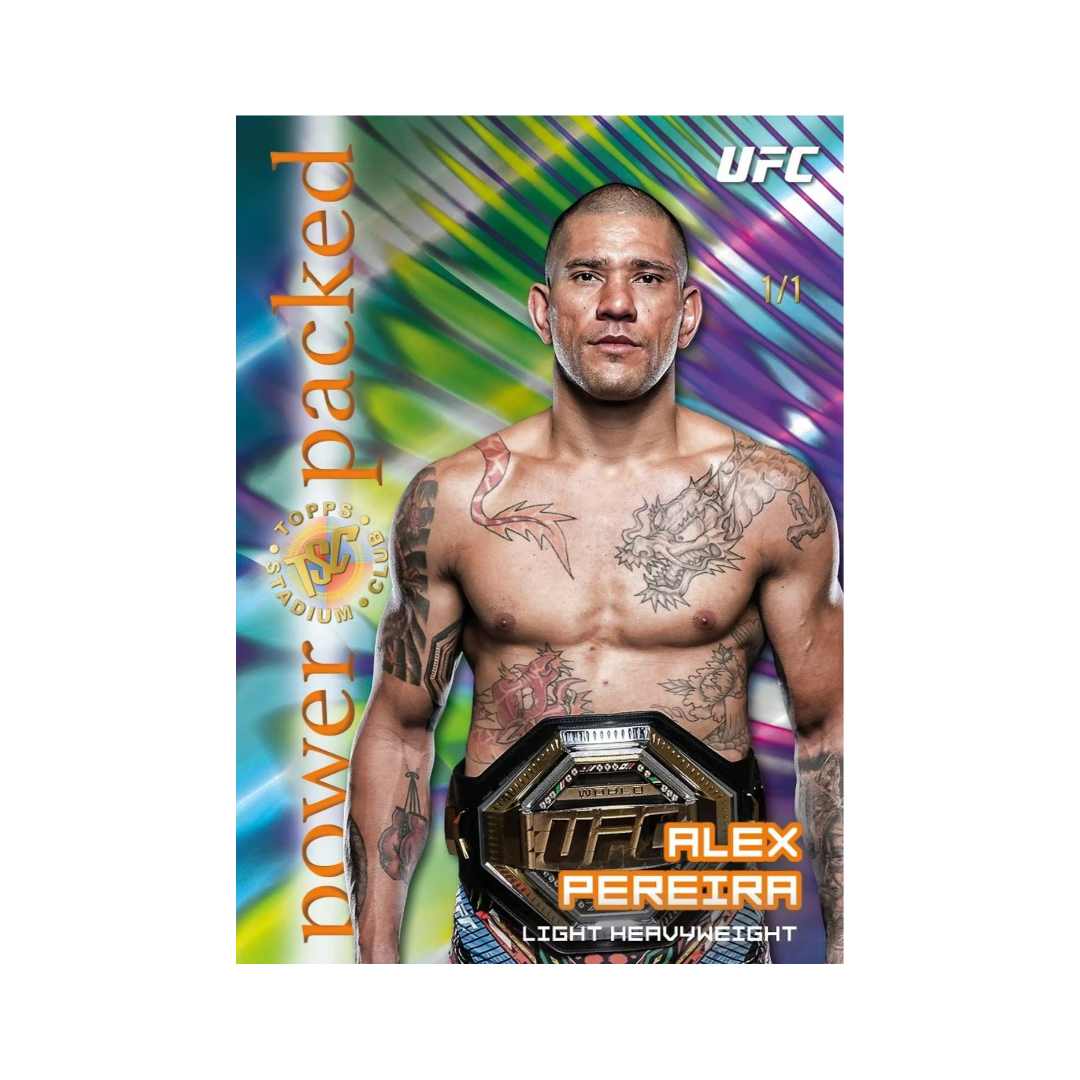 2025 Topps Stadium Club UFC Hobby Box