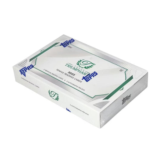 2025 Topps Triumphant Tennis Hobby Box