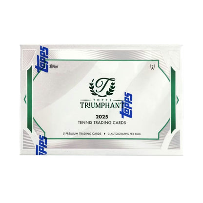 2025 Topps Triumphant Tennis Hobby Box