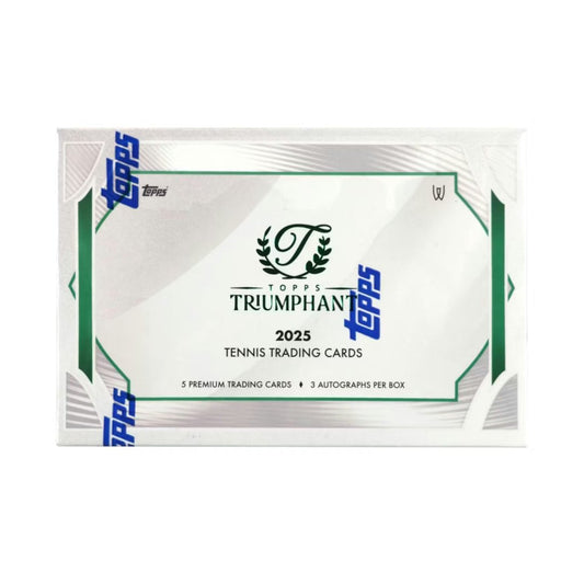2025 Topps Triumphant Tennis Hobby Box