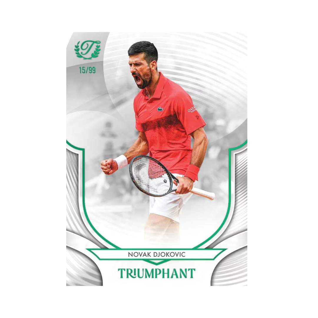 2025 Topps Triumphant Tennis Hobby Box