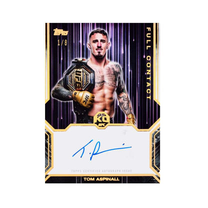 2025 Topps Knockout UFC Hobby Box
