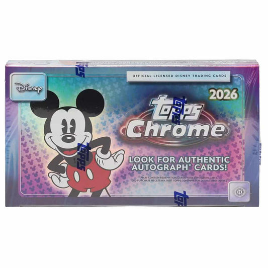 2026 Topps Disney Chrome Hobby Box (pre-order)