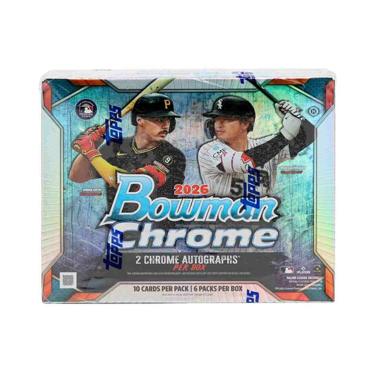 2026 Bowman Chrome Baseball Hobby Box