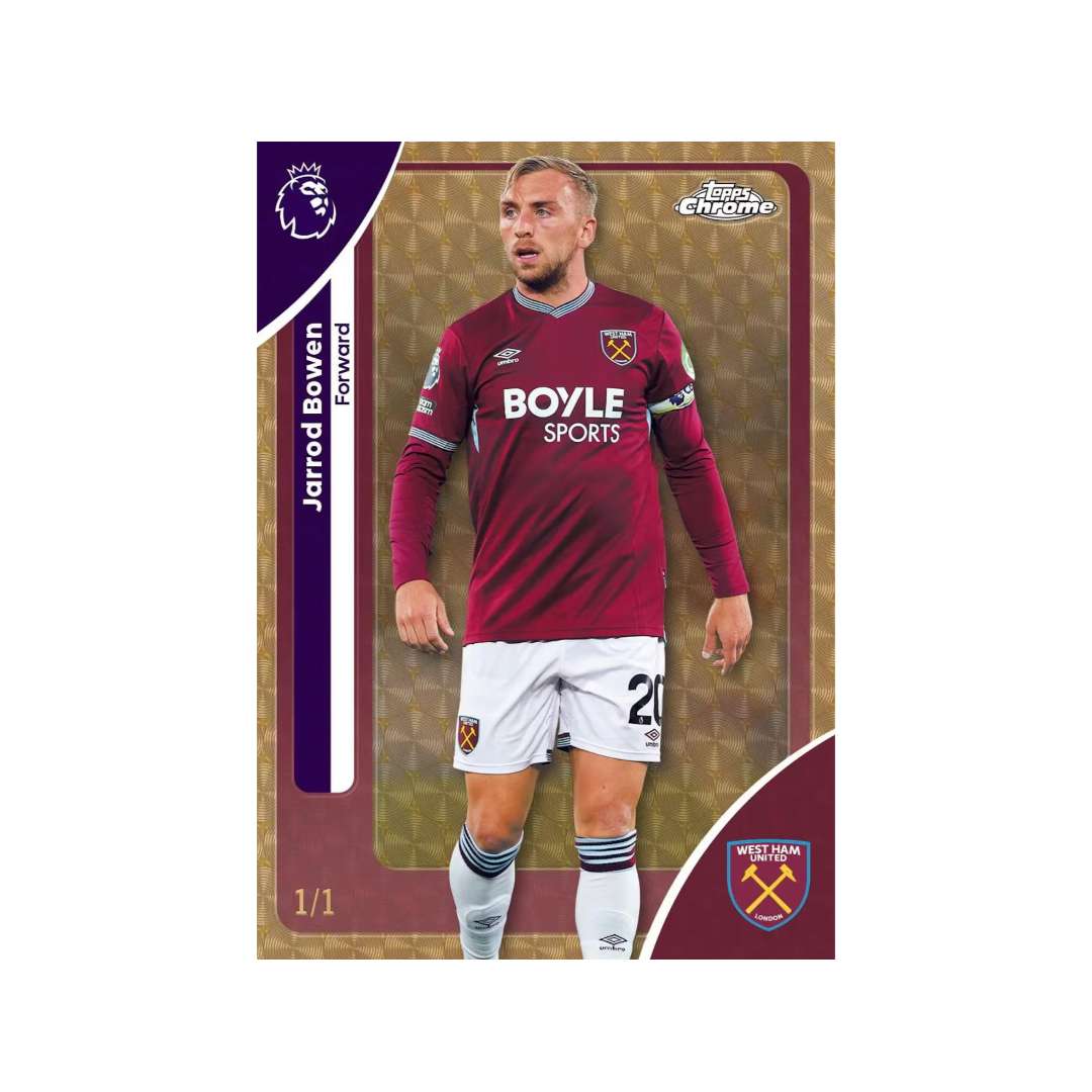 2026 Topps Chrome Premier League EPL Soccer Hobby Case