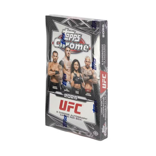 2026 Topps Chrome UFC Hobby Box