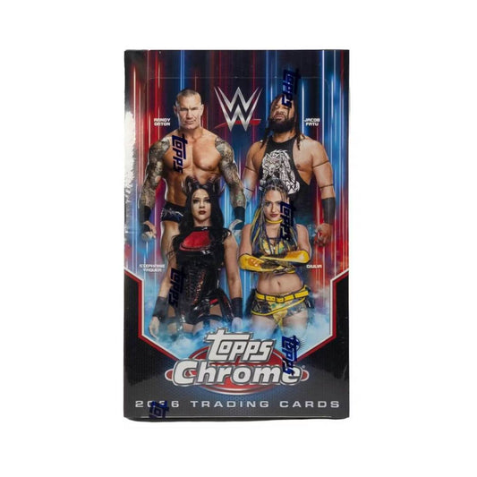 2026 Topps Chrome WWE Wrestling Hobby Box