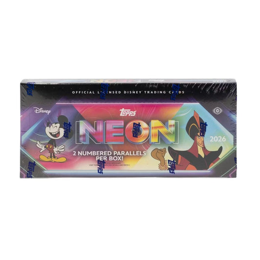 2026 Topps Disney Neon Hobby Box