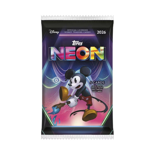 2026 Topps Disney Neon Value Box