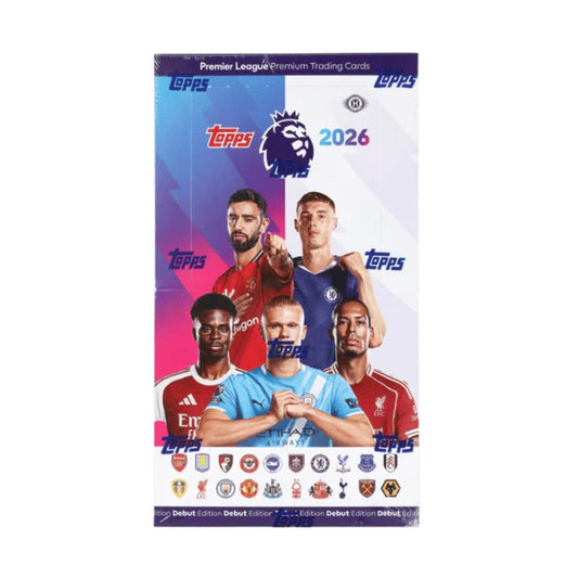 2025-26 Topps Premier League Soccer Hobby Box