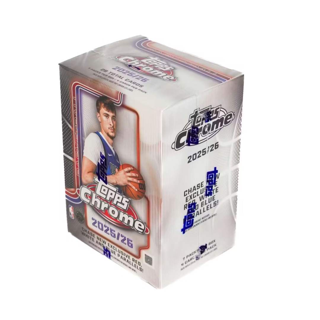 2025-26 Topps Chrome NBA Value Box