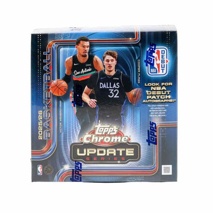 2025-26 Topps Chrome Update NBA Mega Box